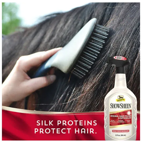 Absorbine ShowSheen Hair Polish and Detangler- 32oz.
