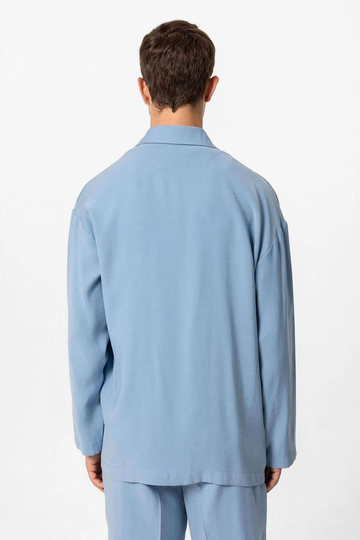 ANT Oversized Unlined Men's Blazer Jacket - Brick