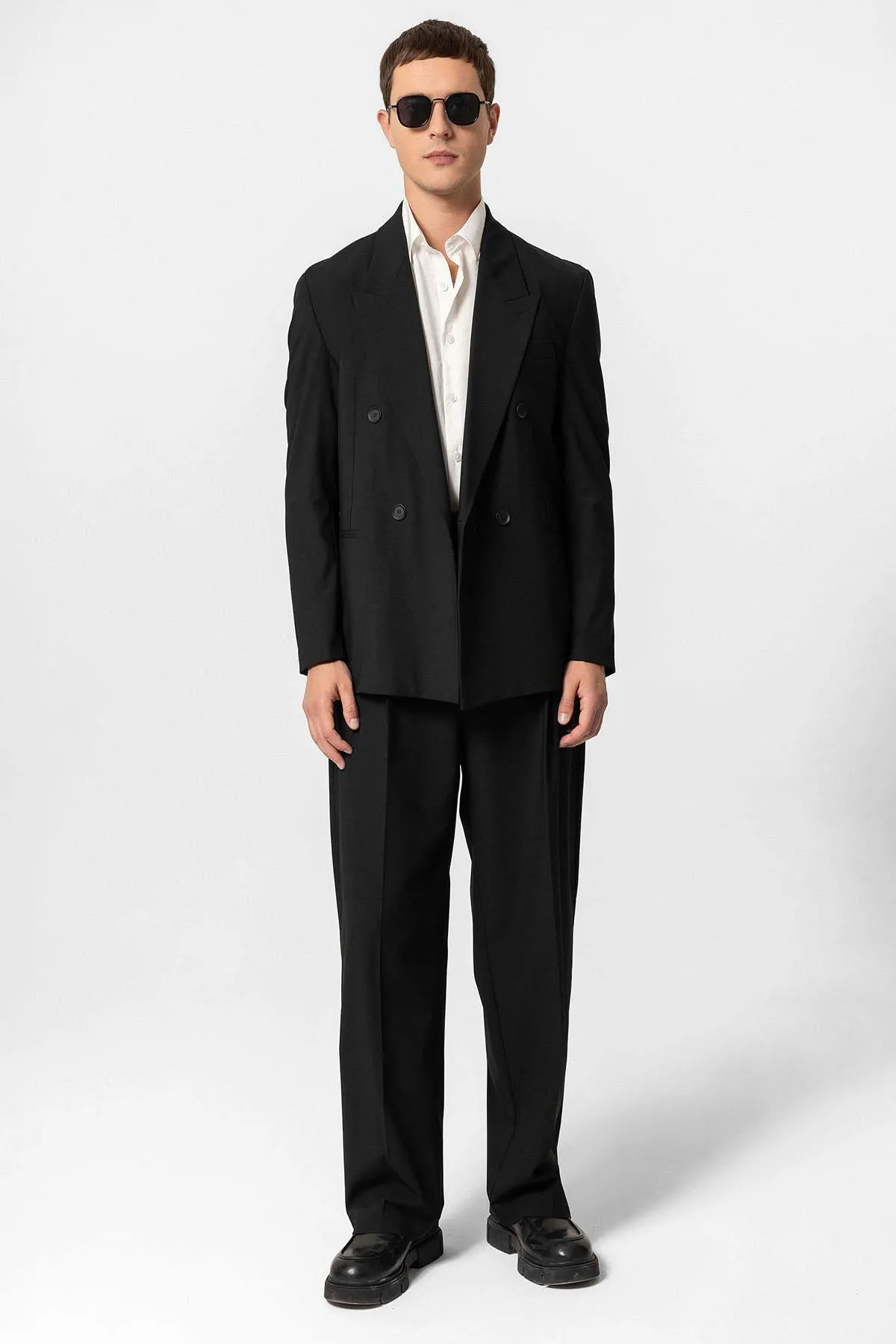 ANT Single Button Double-breasted Men's Blazer Jacket - La Orotava