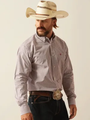Ariat 10054647 Mens Pro Series Glen Classic Fit Shirt Brick