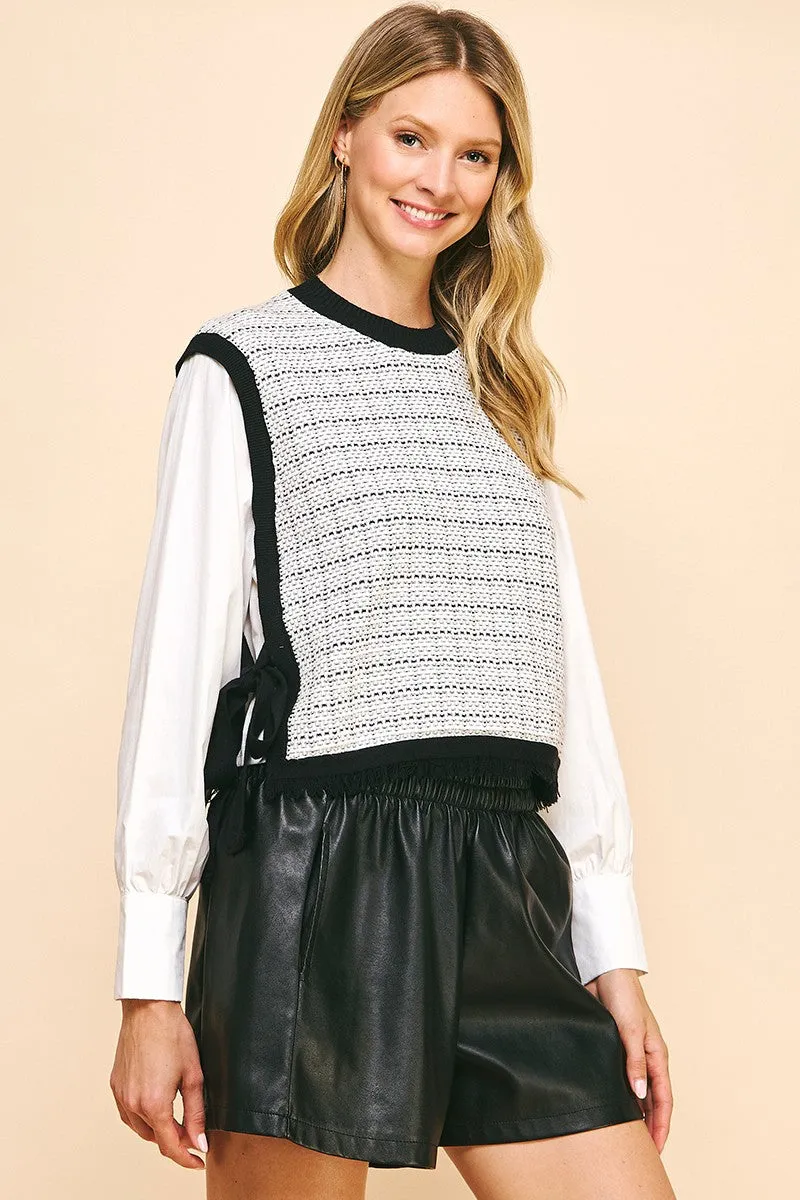 Back To Black Sweater Top