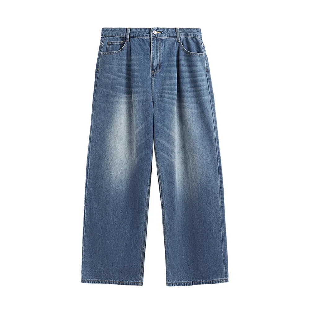 Blue Wide Leg Jeans