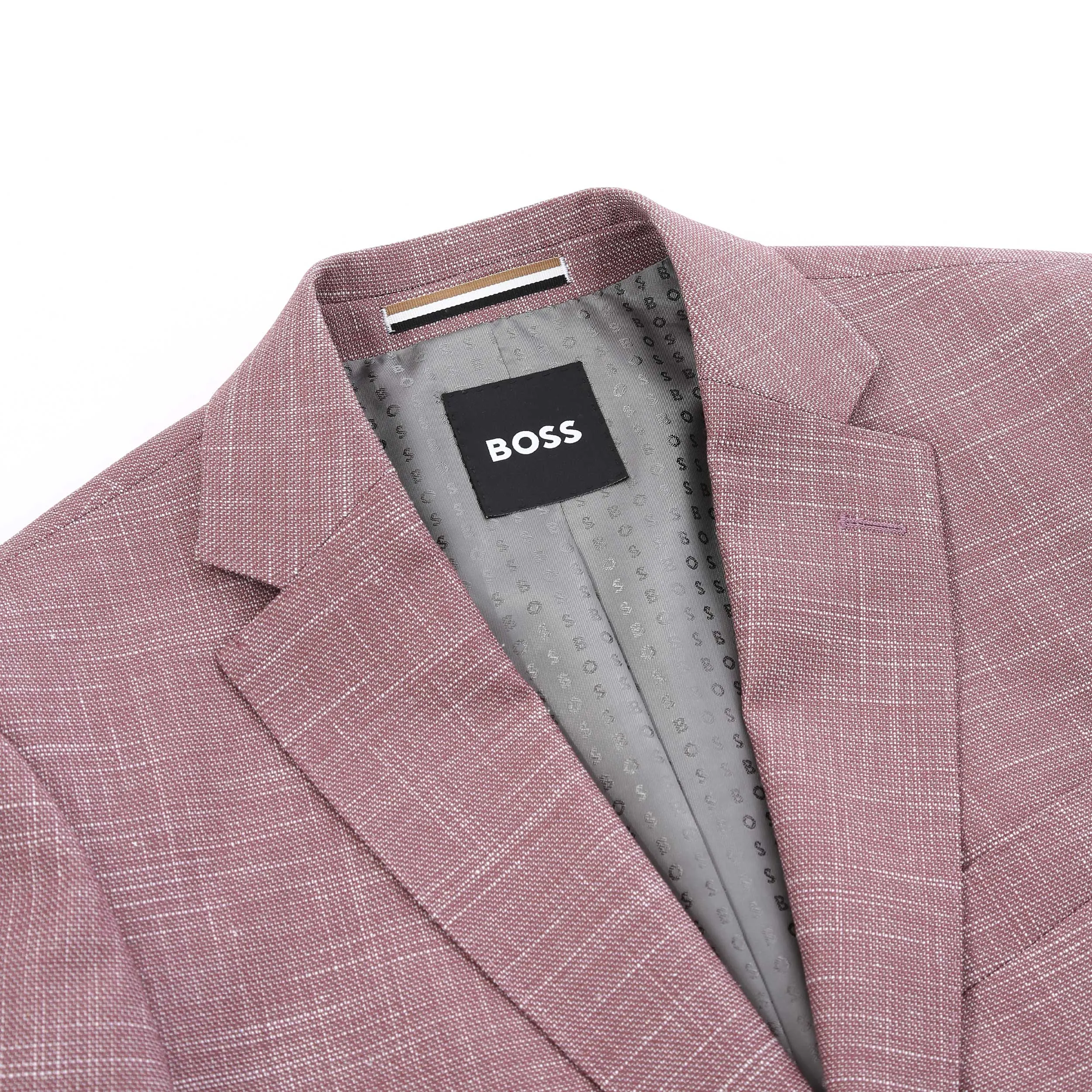 BOSS H Hutson 251 Jacket in Dark Pink