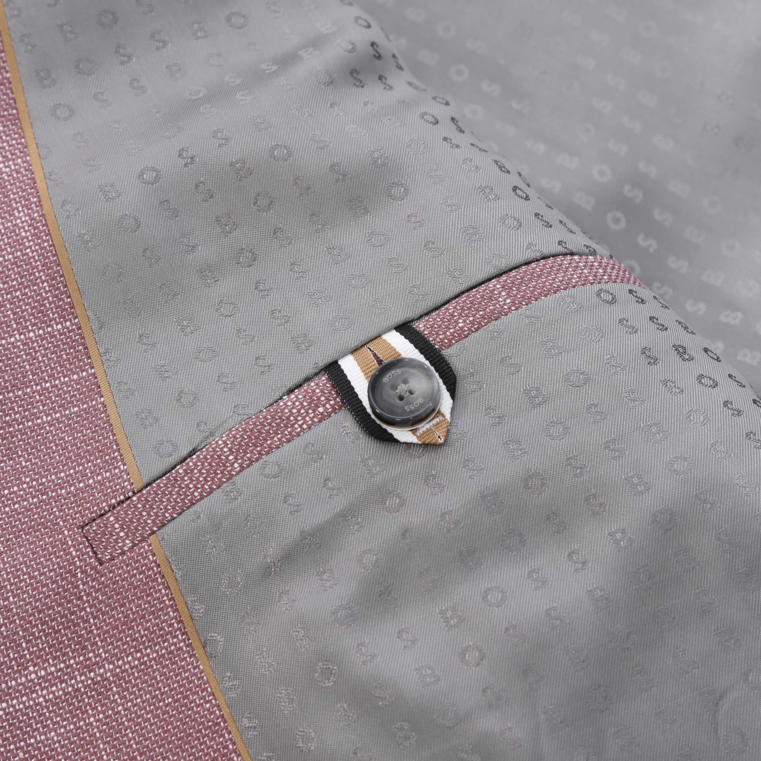 BOSS H Hutson 251 Jacket in Dark Pink