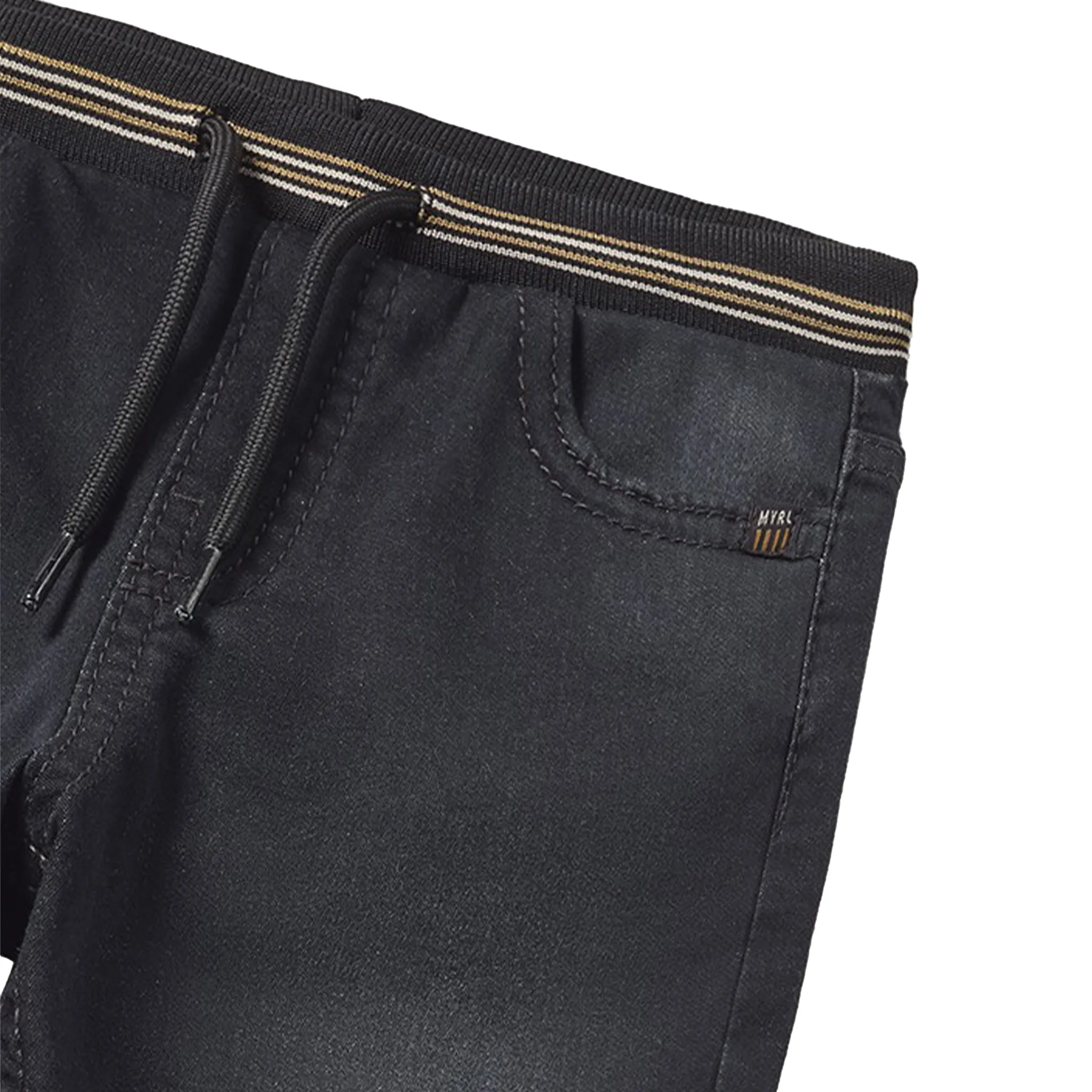 Boys Soft Denim Joggers For Babies