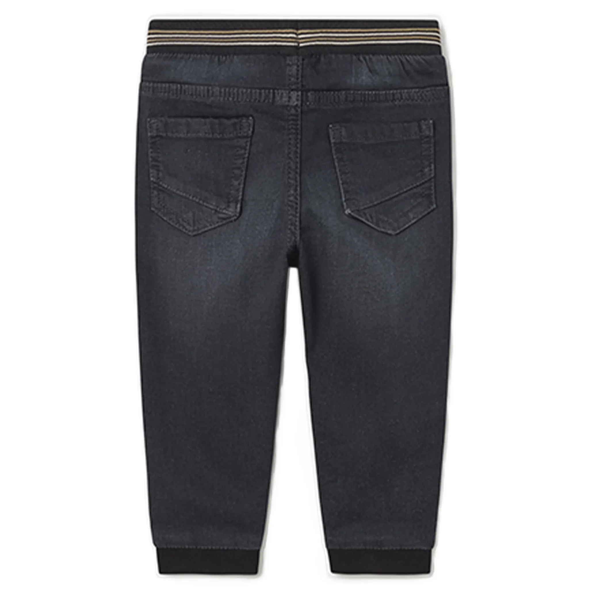 Boys Soft Denim Joggers For Babies