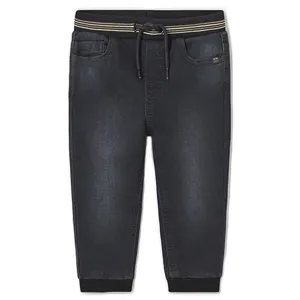 Boys Soft Denim Joggers For Babies