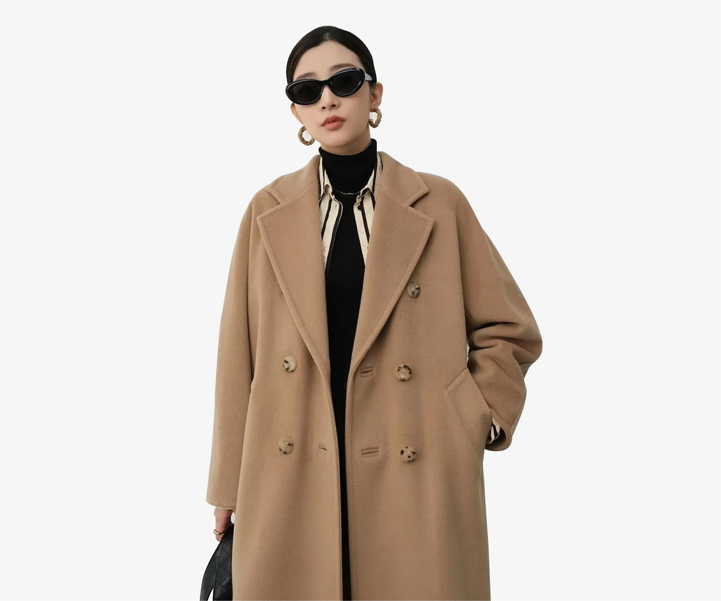 Cashmere and Wool Coat