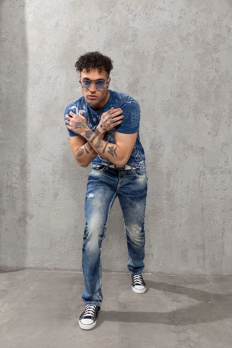 Cipo &amp; Baxx UNION men's jeans denim CD149