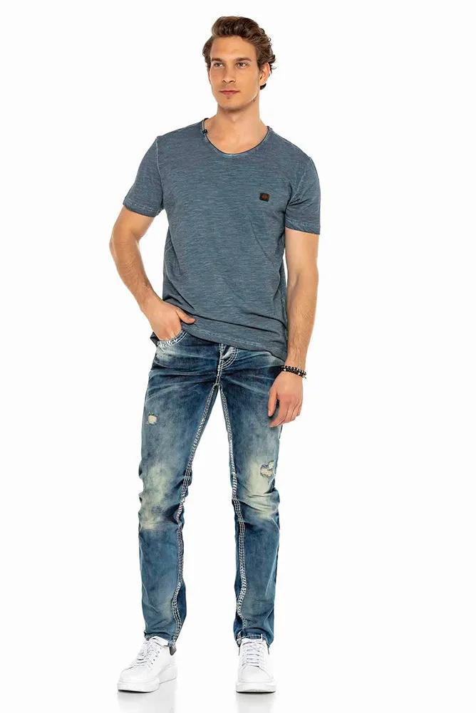 Cipo &amp; Baxx UNION men's jeans denim CD149