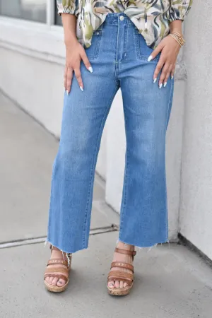 Fina Cropped Denim Jeans