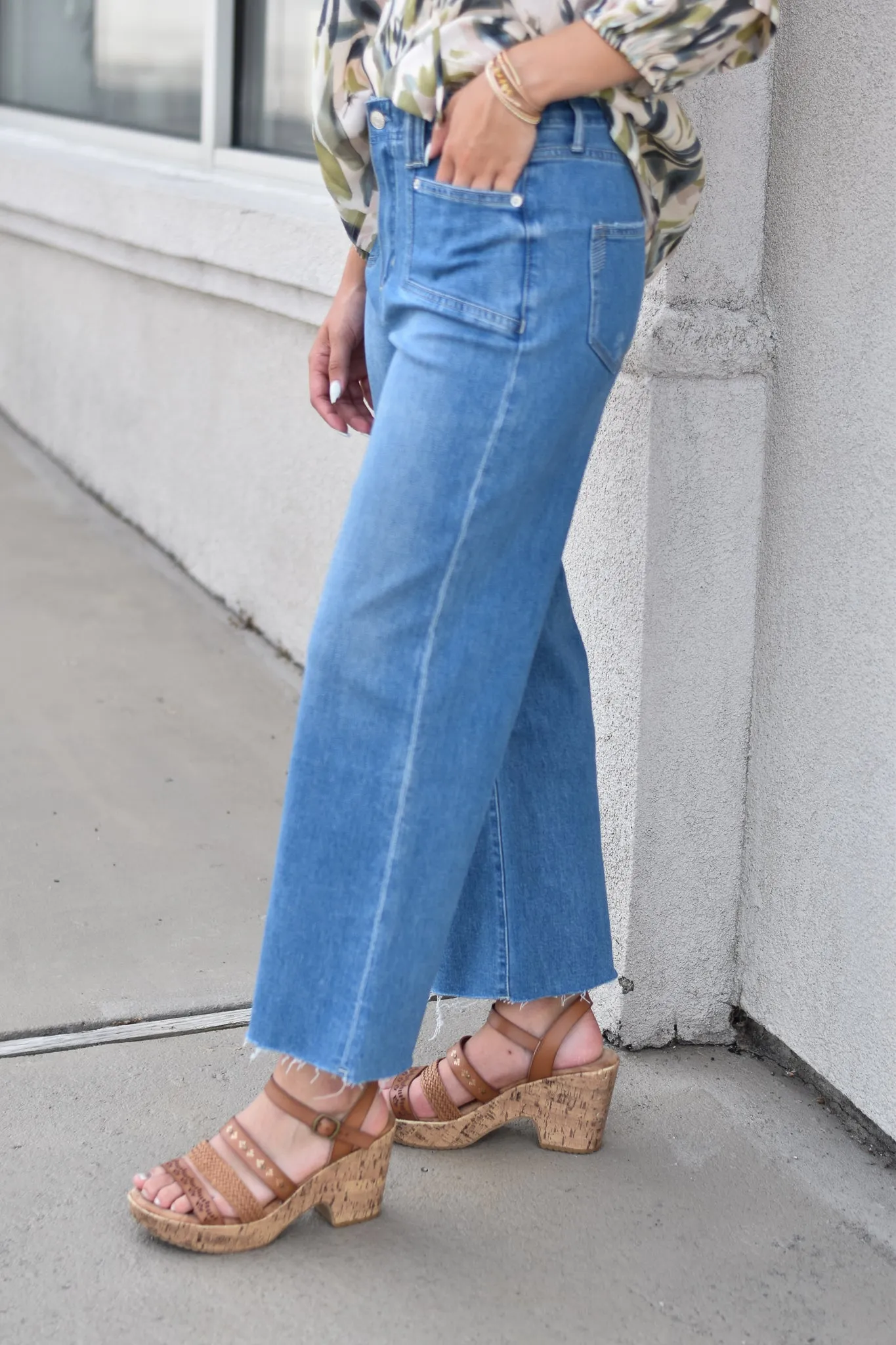 Fina Cropped Denim Jeans
