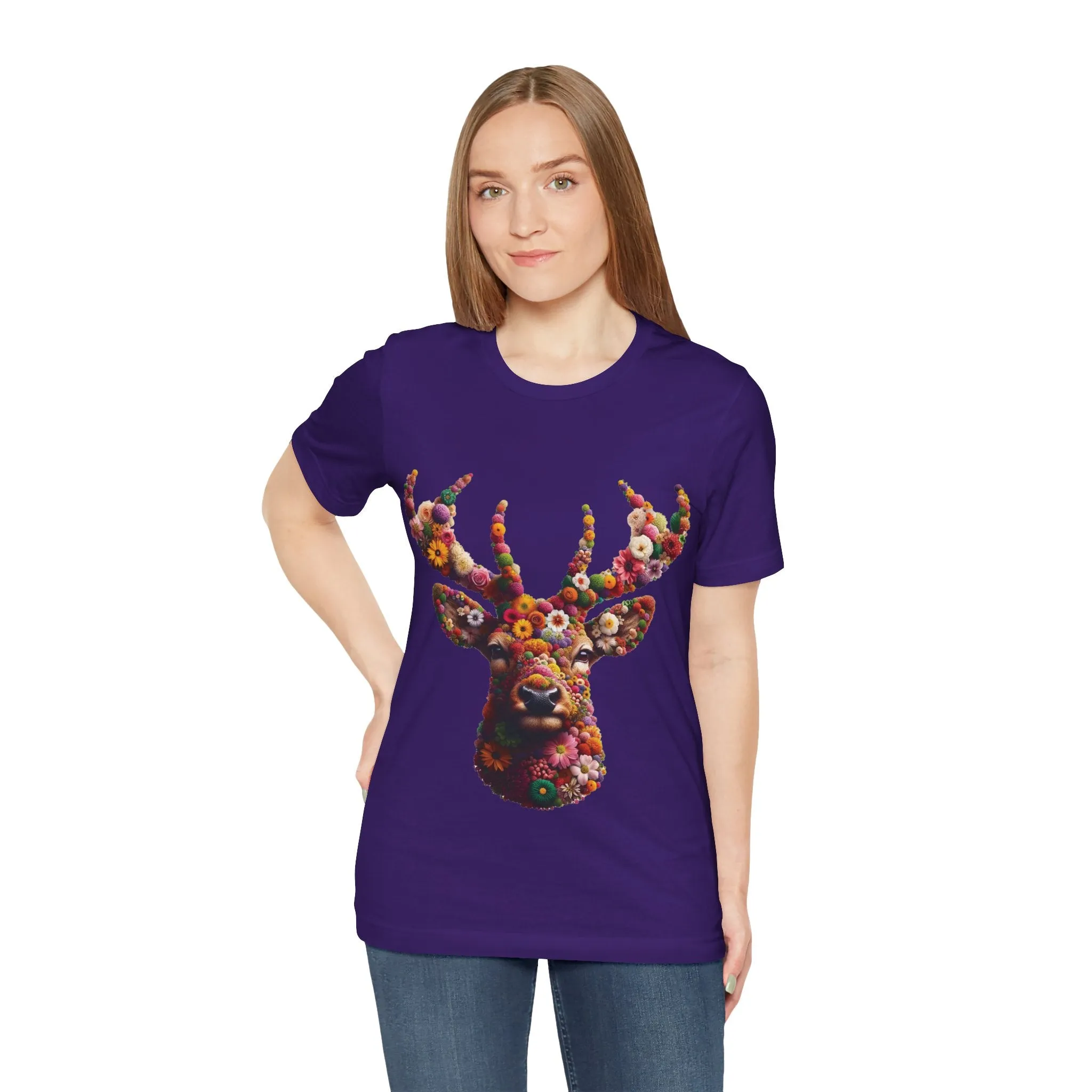 Floral Stag T-shirt