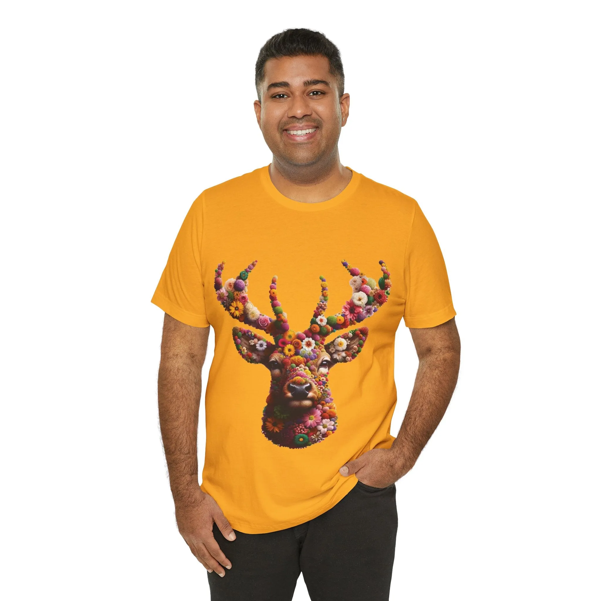 Floral Stag T-shirt