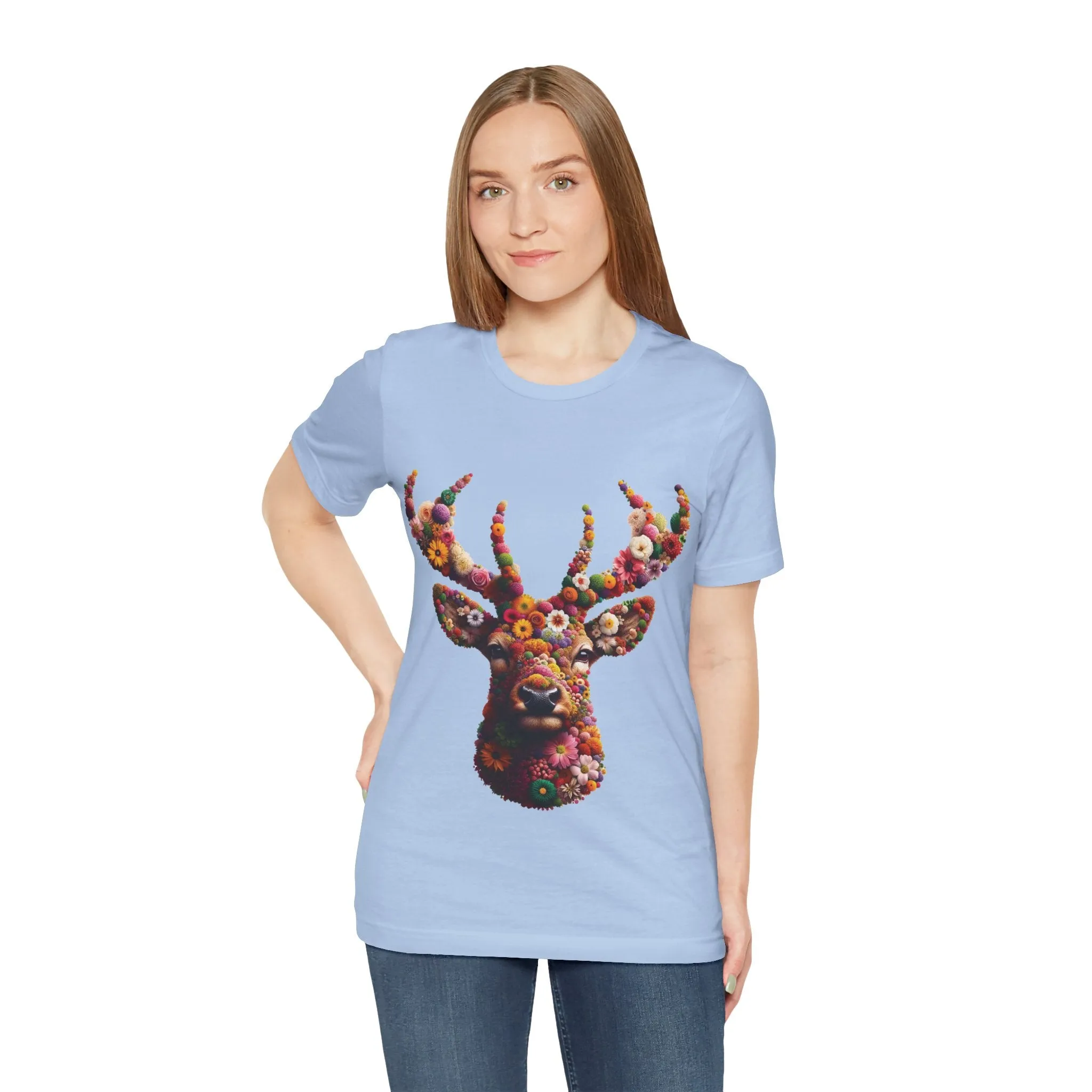 Floral Stag T-shirt