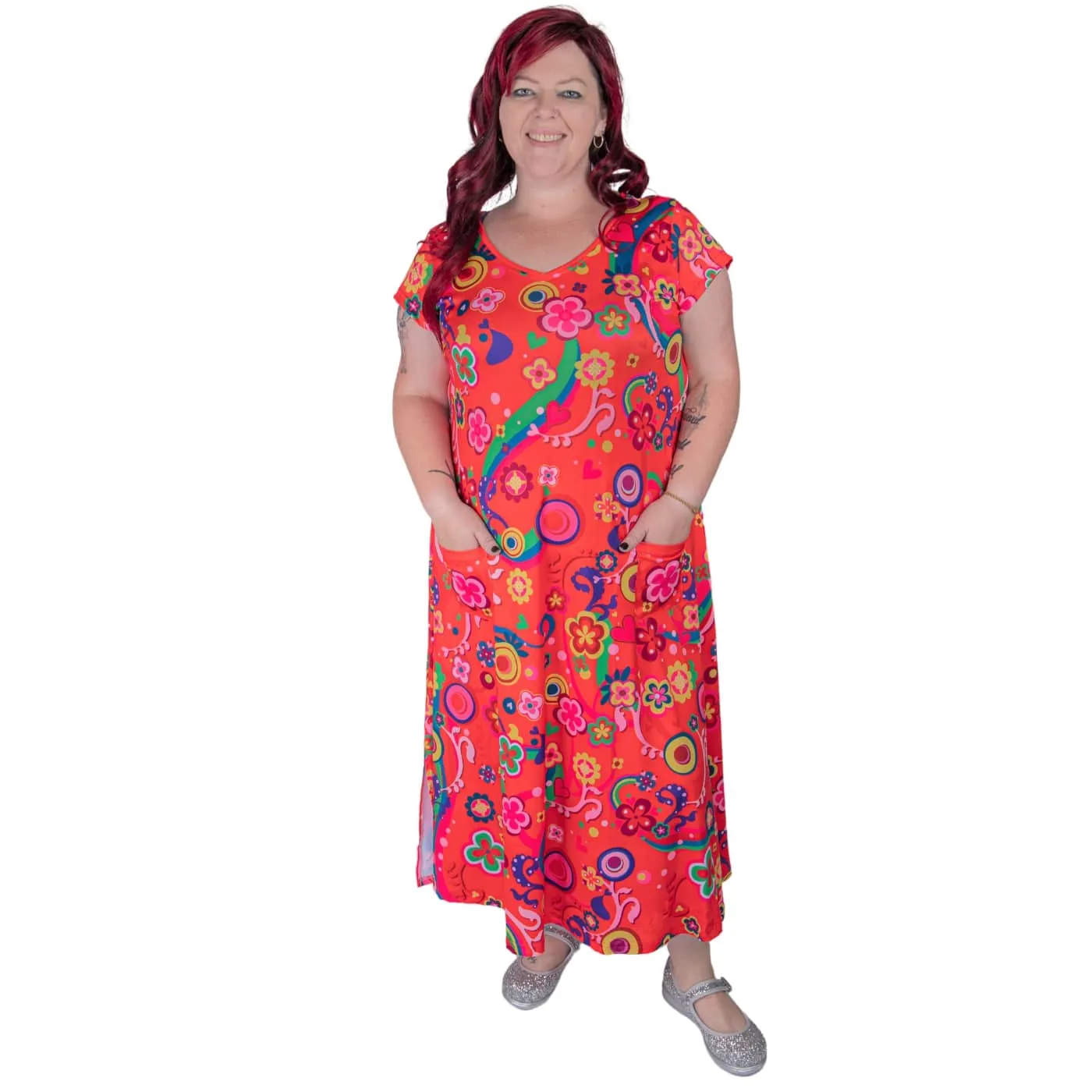 Groovy Remix Maxi Dress