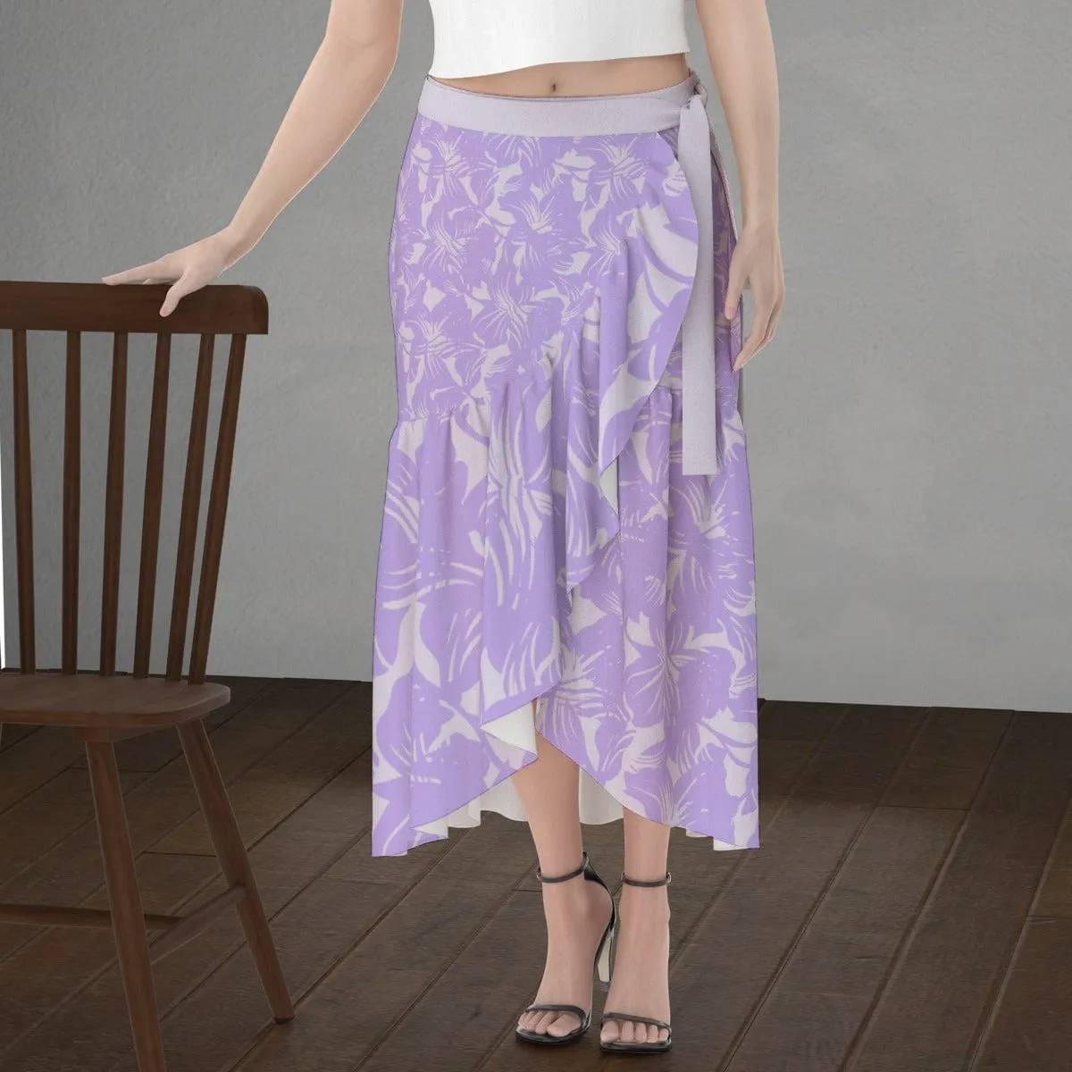 Hawaiian Lavender - Women's Wrap Skirt