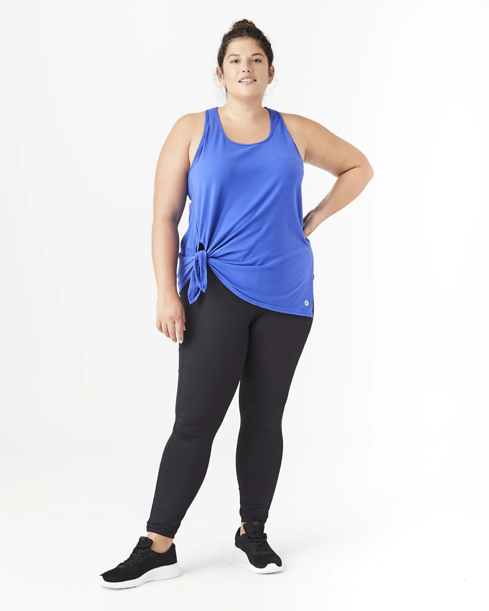 Kehlani Side Knot Tank | Royal Blue