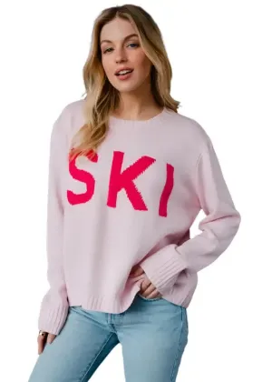 Light Pink Ski Sweater