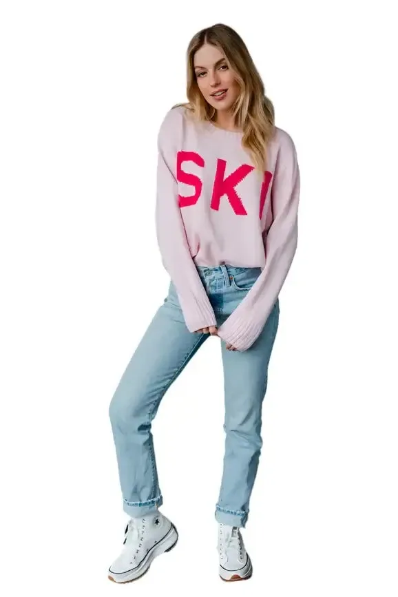 Light Pink Ski Sweater