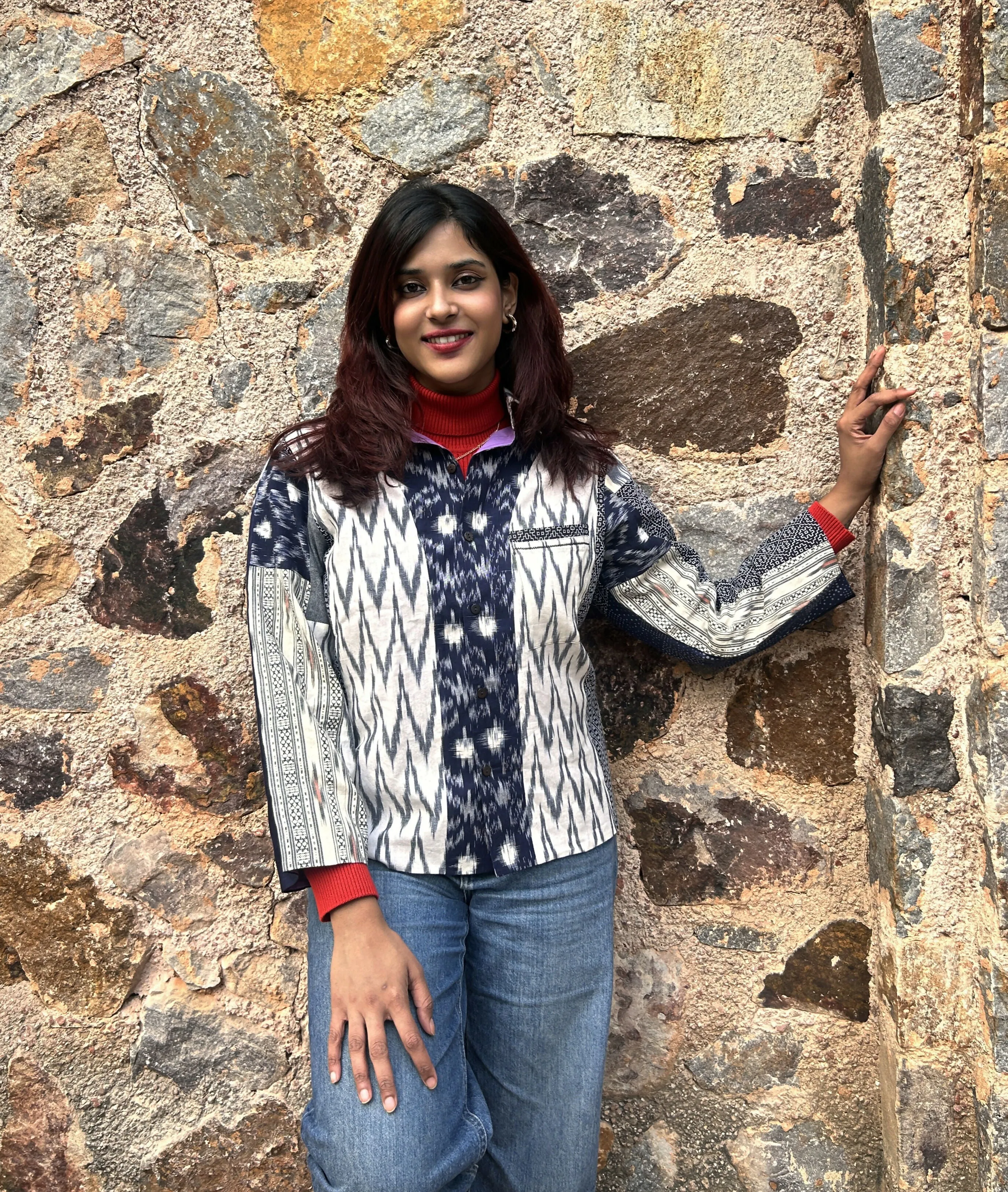 Lunira Ikkat Jacket