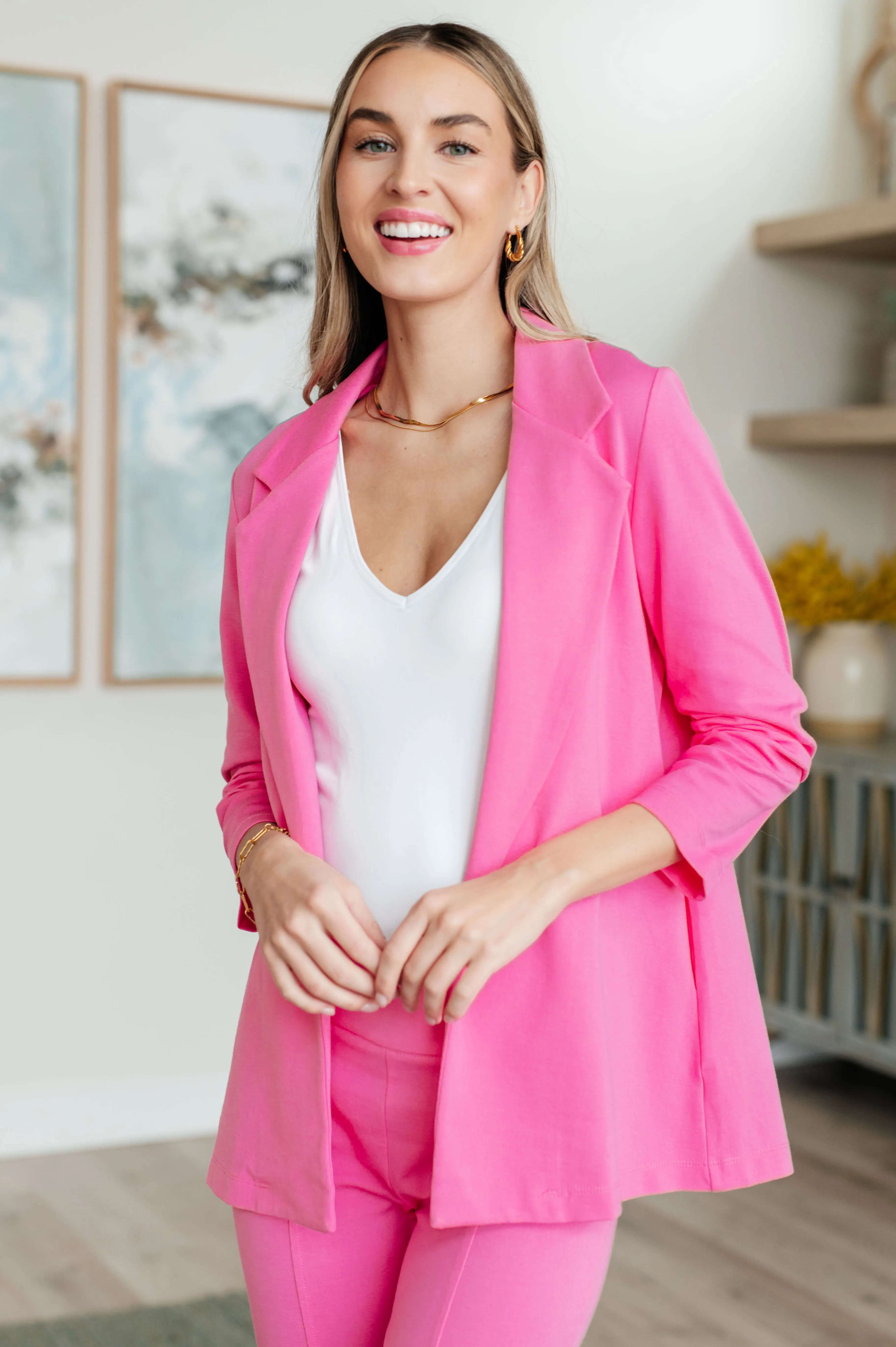Magic 3/4 Blazer in Multiple Colors