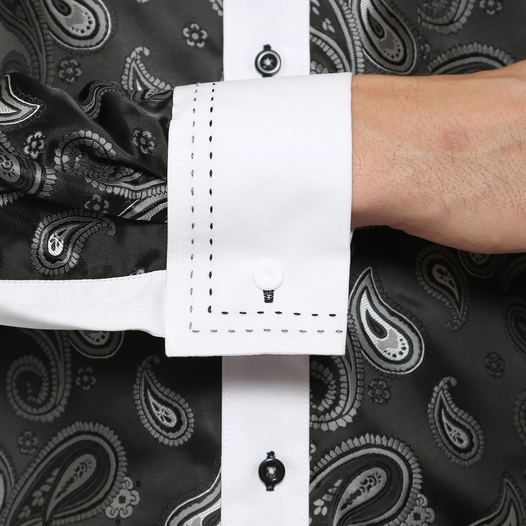 Men Dress Shirts-MSD1014