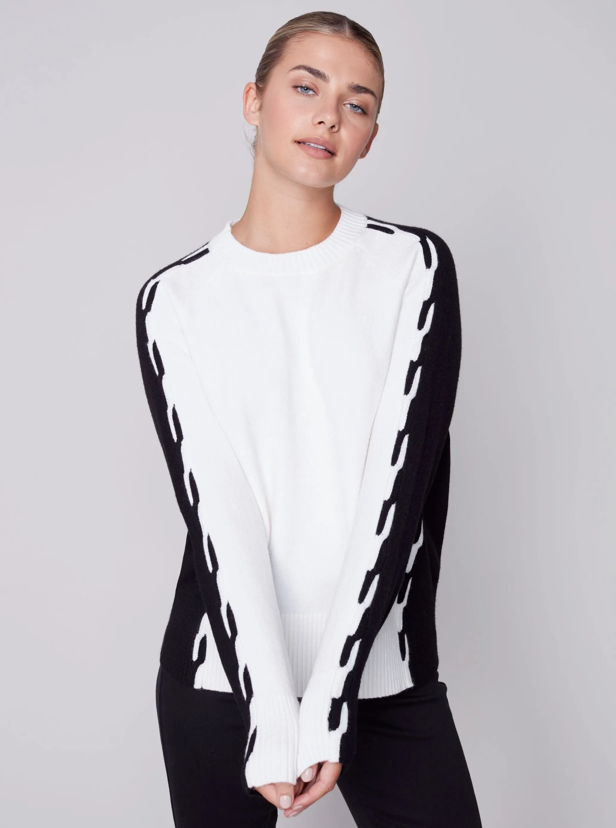 Raglan Sleeve Sweater [Cream-C2523]