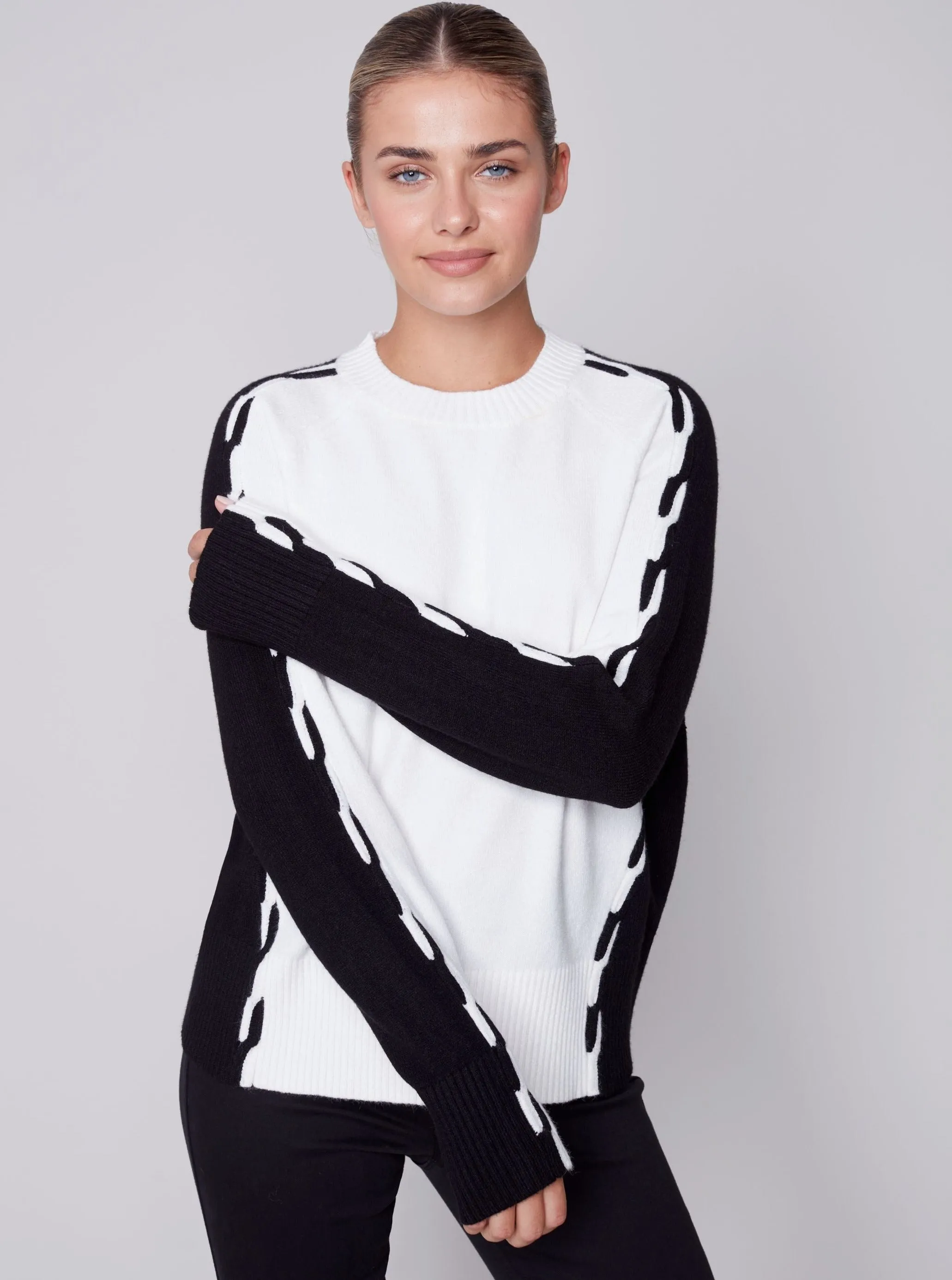 Raglan Sleeve Sweater [Cream-C2523]