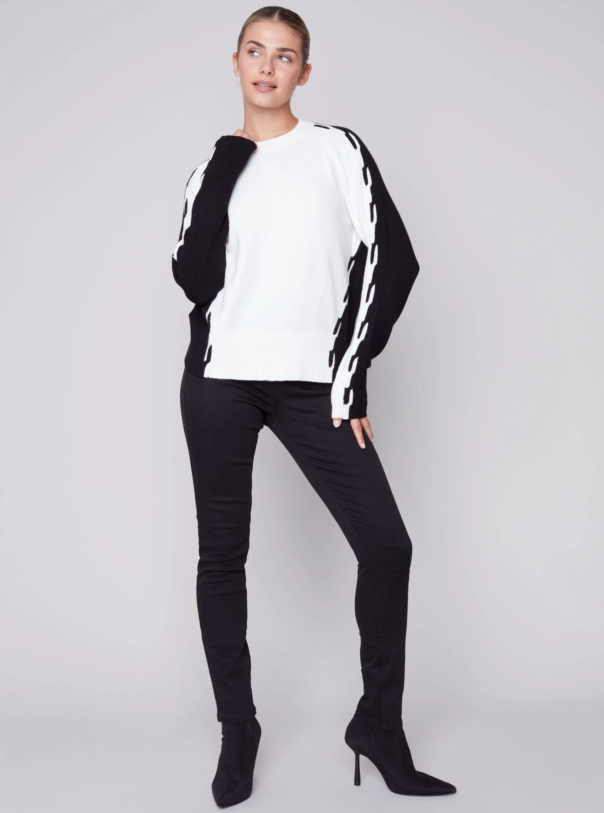 Raglan Sleeve Sweater [Cream-C2523]