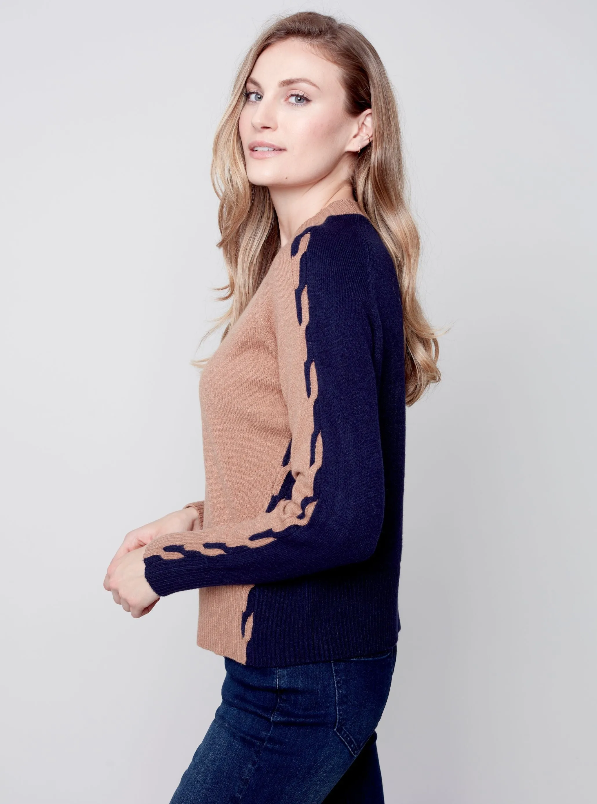Raglan Sleeve Sweater [Truffle-C2523]