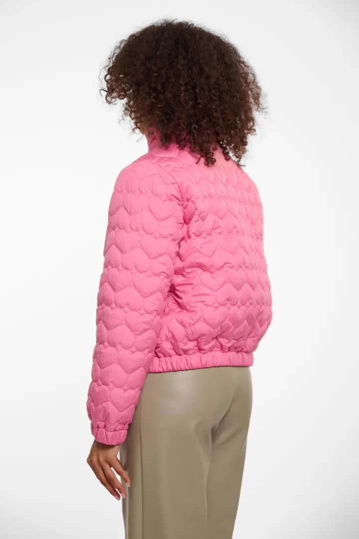 Rino & Pelle Aba Bright Pink Bomber Jacket