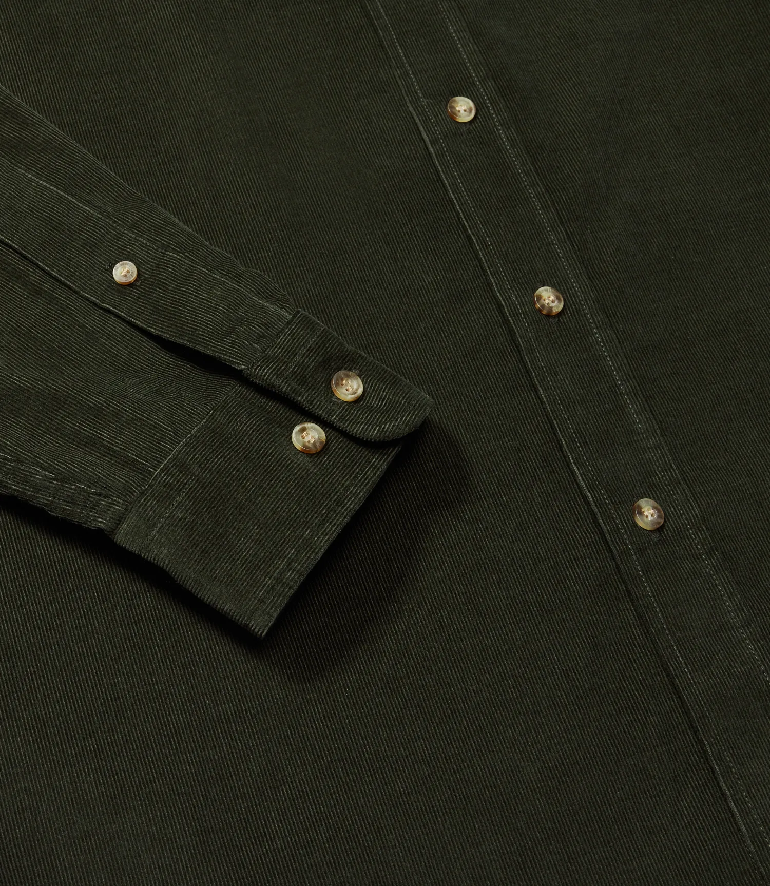 R.M.Williams - Classic Shirt - Corduroy - Olive