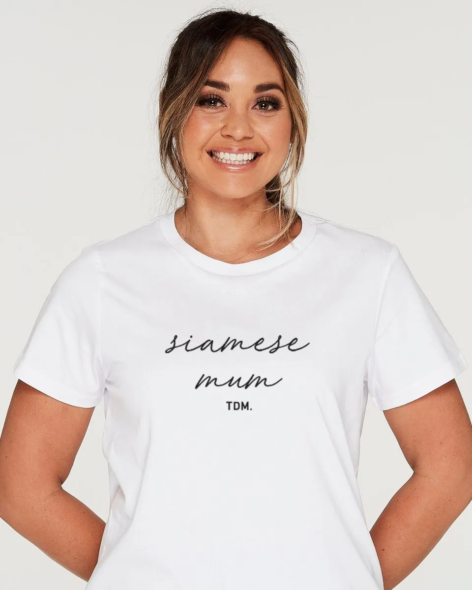 Siamese Mum Illustration: Classic T-Shirt