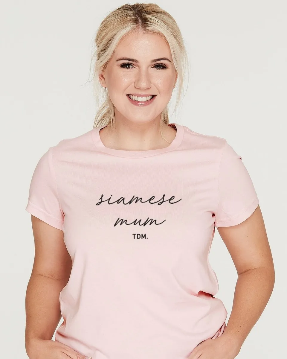 Siamese Mum Illustration: Classic T-Shirt