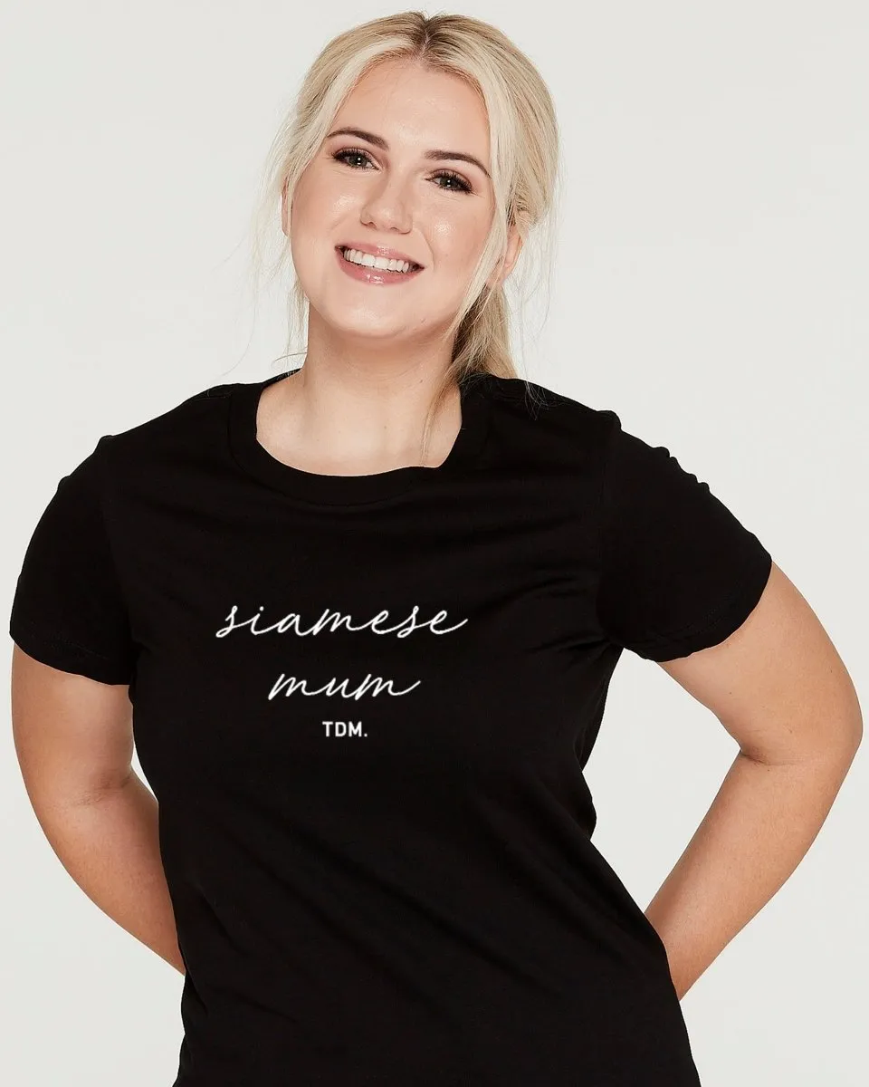 Siamese Mum Illustration: Classic T-Shirt